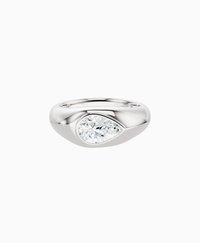 White Lab Diamond / Pear / 1ct