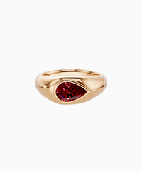 Pigeon Blood Lab Ruby / Pear / 1ct