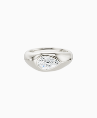 White Lab Diamond / Pear / 1ct