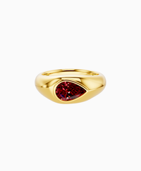Pigeon Blood Lab Ruby / Pear / 1ct