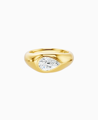 White Lab Diamond / Pear / 1ct