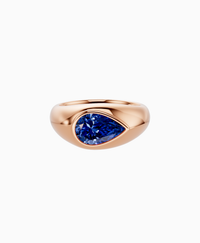 Royal Blue Lab Sapphire / Pear / 1.5ct