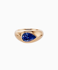 Royal Blue Lab Sapphire / Pear / 1.5ct