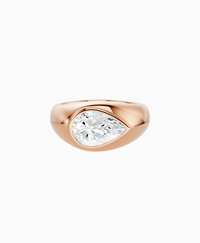 White Lab Diamond / Pear / 2ct