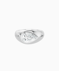 White Lab Diamond / Pear / 2ct