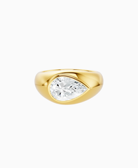 White Lab Diamond / Pear / 2ct
