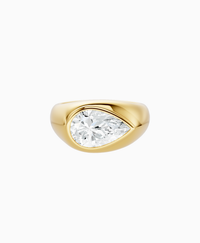 White Lab Diamond / Pear / 2.5ct