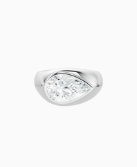 White Lab Diamond / Pear / 3ct