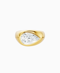 White Lab Diamond / Pear / 3ct