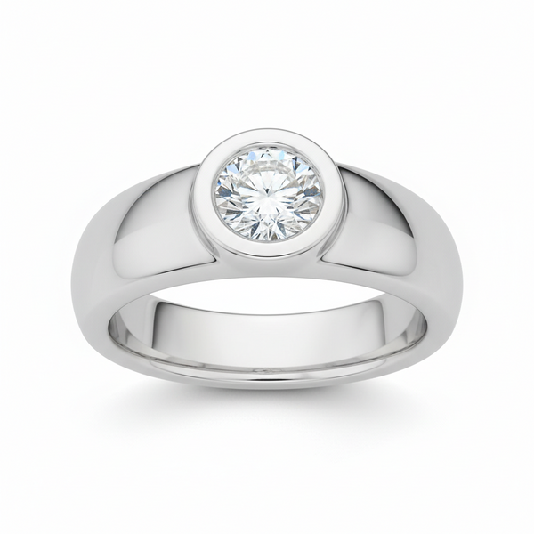 14k Rose Gold Gypsy Ring
